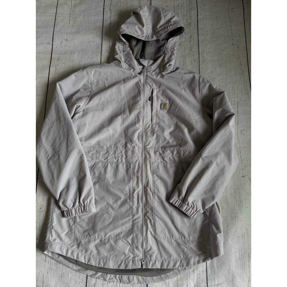 Carhartt Coat Women's Rain Defender Relaxed Fit Lightweight Lilac XL